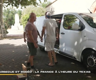 Replay 66 minutes - Barbecue géant, saloon et rodéo : la France à l'heure américaine