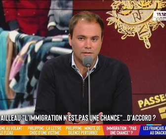 Replay Les Grandes Gueules - L'immigration n'est pas une chance , selon Bruno Retailleau.