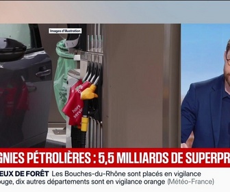 Replay BFM Première - BFM Conso : Compagnies pétrolières, 5,5 milliards de superprofits - 18/08