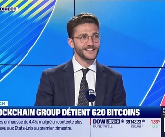 Replay Good Morning Business - French Tech : The Blockchain Group mise sur le Bitcoin - 18/04