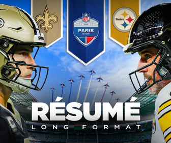 Replay NFL : Les Steelers de Pittsburgh premiers vainqueurs à Paris contre les Saints de la Nouvelle-Orléans