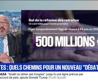 Replay BFM Première - BFM éco : Retraites, quels chemins pour un nouveau débat ? - 09/10