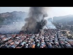 Replay Un violent incendie en Malaisie détruit des centaines de maisons et déplace des milliers d'habitants