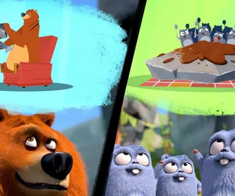 Replay Grizzy et les lemmings - Ours à tartiner