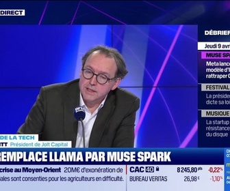Replay Tech & Co, la quotidienne - Meta remplace Llama par Muse Spark - 09/04