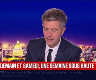Replay BFM Grand Soir - Total : le gazole va baisser d'environ dix centimes par litre - 12/10