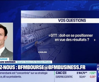 Replay BFM Bourse - Culture Bourse : GTT : doit-on se positionner en vue des résultats ?, par Antoine Larigaudrie - 13/02