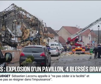 Replay 20H BFM - Yvelines: retour sur cette explosion d'un pavillon ce mardi qui a fait quatre blessés graves