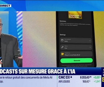 Replay Good Morning Business - Culture IA : Des podcasts sur mesure grâce à l'IA, par Anthony Morel - 10/06