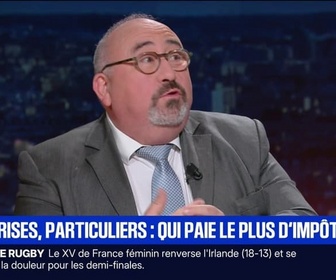 Replay BFM Première - BFM Conso : Entreprises et particuliers, qui paie le plus d'impôts ? - 15/09